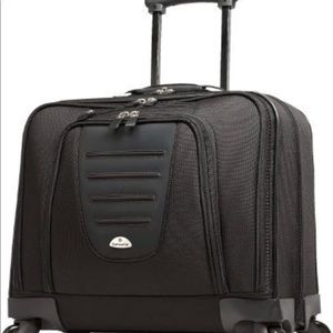Samsonite Mobile Office Spinner Wheeled Briefcase, Black, One Size